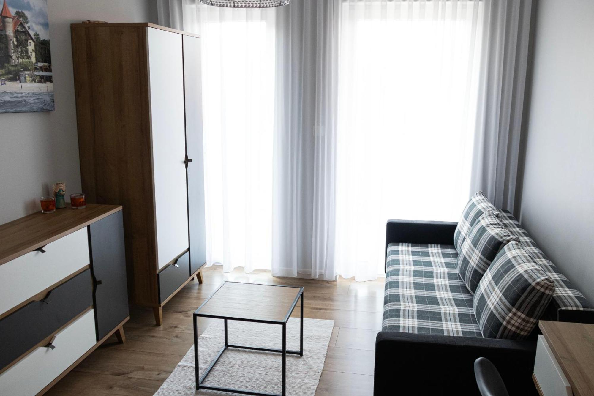 Ferienwohnung Apartament Sloneczny I Morski Leba Exterior foto